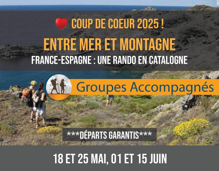 RANDO-DÉTENTE EN CATALOGNE, GROUPE ACCOMPAGNÉ AU DÉPART DE MONTRÉAL 2025, Euro-Rando, Vaudreuil, Quebec