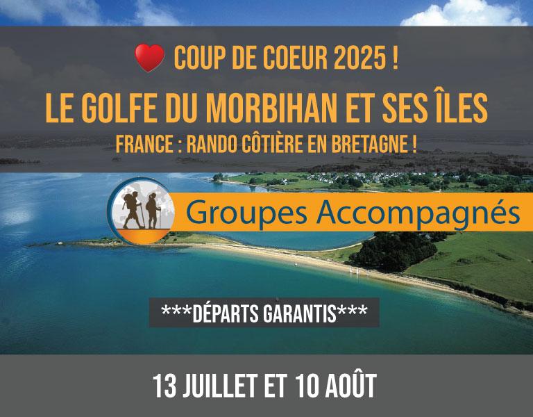 France – BRETAGNE : LE GOLFE DU MORBIHAN ET SES ÎLES, RANDONNÉE AVEC ACCOMPAGNEMENT EN FRANÇAIS, Euro-Rando, Vaudreuil, Quebec